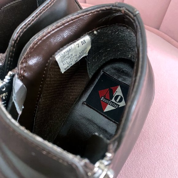 Y2K No Boundaries O-Ring Zipper Booties - Picture 6 of 6